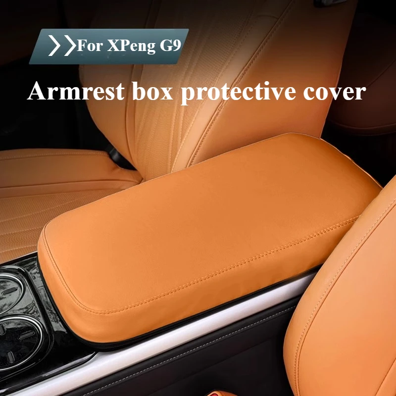 

Для XPENG G9 2024 2025 22, крышка подлокотника, защита от царапин, аксессуары для салона автомобиля, перила центральной консоли, защитные декоративные