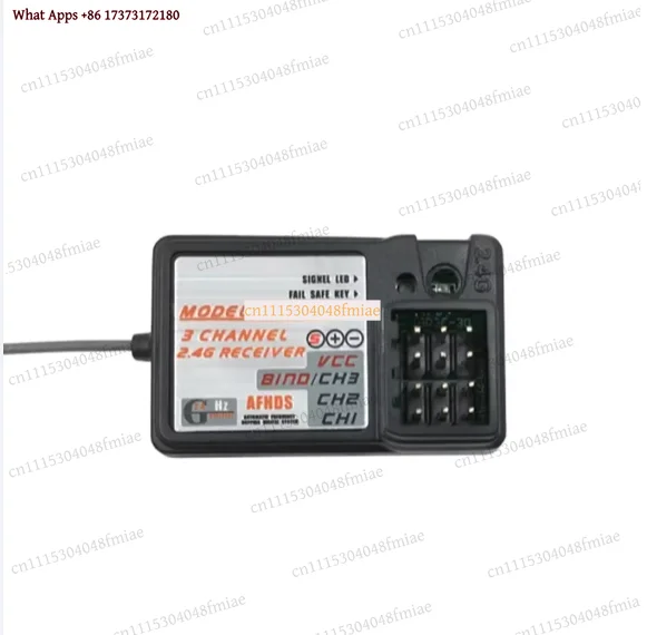 l3 for Flysky FS-GR3E AFHDS 2.4G 3CH Receiver Failsafe RC Car Boat Transmitter Parts Accessories Compatible with GT2 GT3