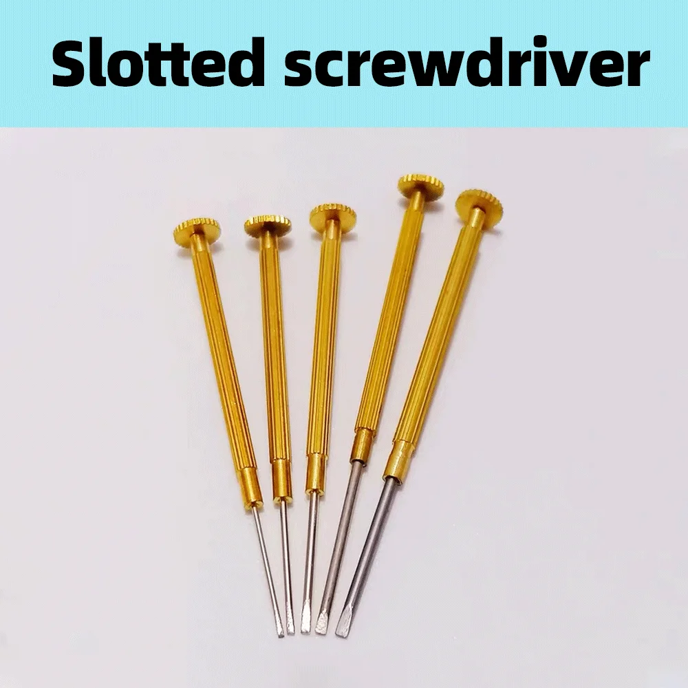 Watch Repair Tools Slotted Screwdriver Copper Screwdriver Watch Repair Tool Slotted Screwdriver Screwdriver Movement Repair