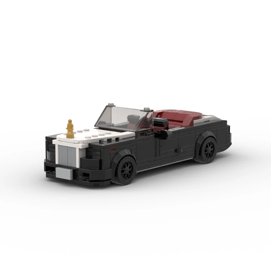 MOC 407pcs Rolls-Royced Dawn Bricks Building Blocks Model Speed Series DIY garage model Assembly Kid Toys Gift