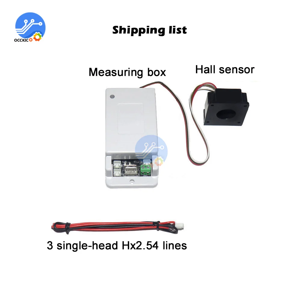 VAC8810F misuratore di tensione e corrente Wireless con schermo a colori da 2.4 pollici 120V 300A amperometro di tensione del sistema di gestione