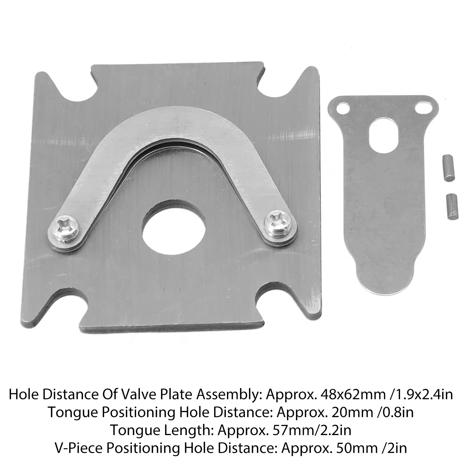 1Set Air Part Valve Plate Set Metal Part Accessory Replacement Set Fittings Air Compressor Parts High Quanlity