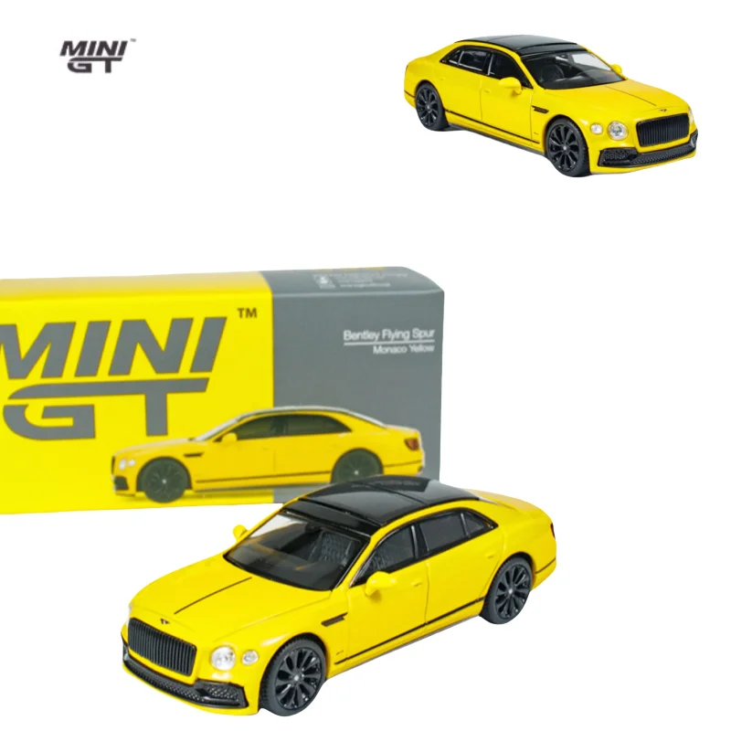 

In stock: 1:64 Bentley Flying Spur 955 die-cast miniature alloy car model, boys' toy, adult collectible ornament.