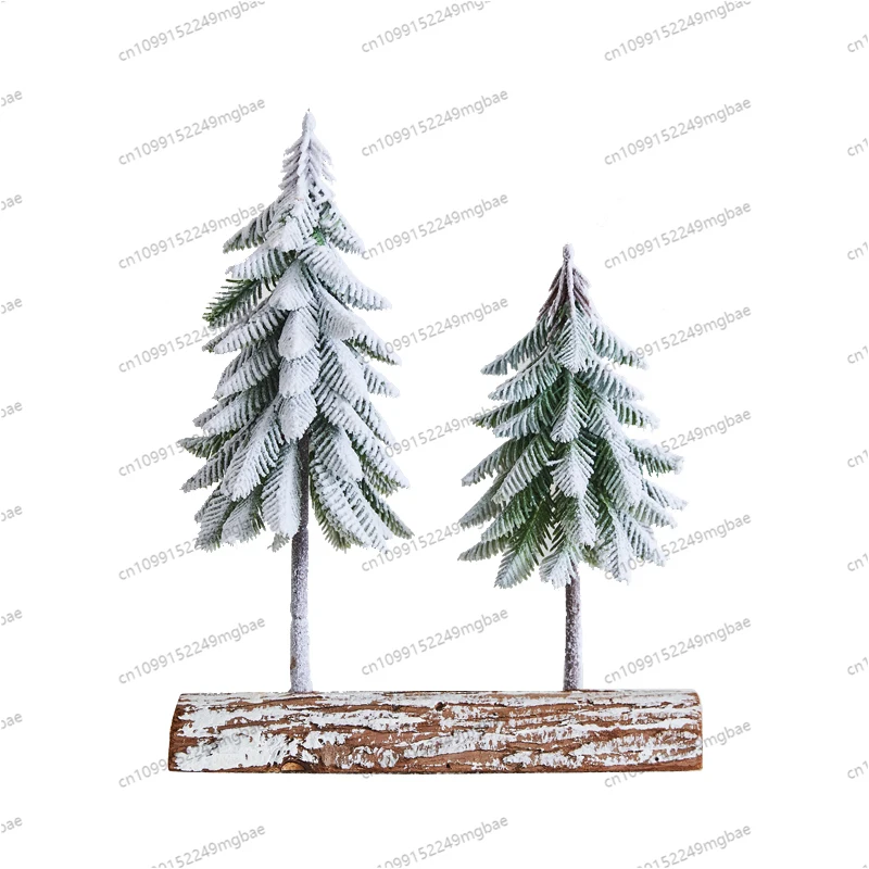 Christmas fall on the table Christmas tree mini small home shopping mall holiday decoration small ornaments