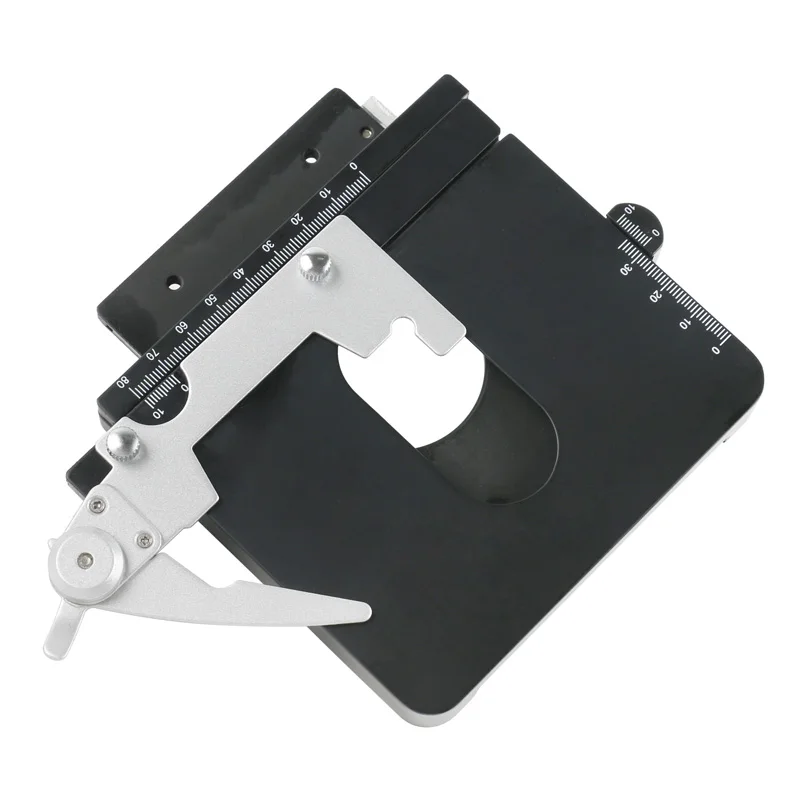 Lab Microscope Caliper X Y Moving Stage Industrial Inspection X Y Axis Measurement Micro Observation Table Working Stand