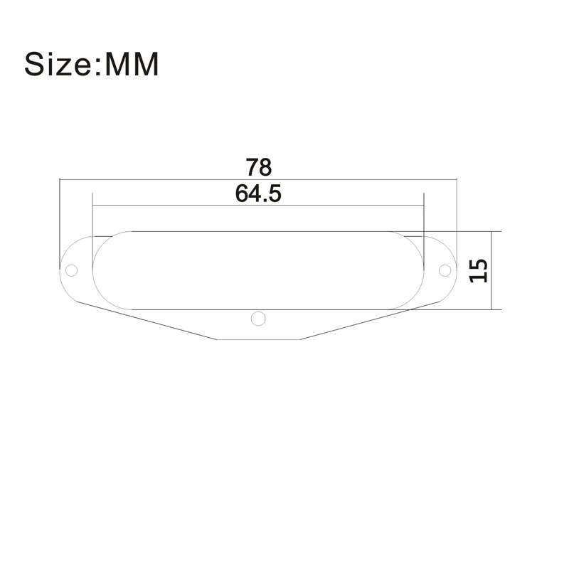 [Pickup DIY Kits] Alnico 5 TL Neck Pickup Kits- Brass Cover/Fiber Bobbin/Alnico V Pole Piece/Waxed Cloth Cable for TL Guitar