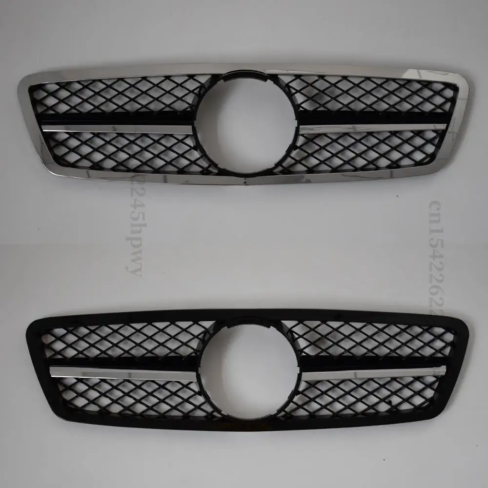 

Forward grille racing cover grille suitable for Mercedes Benz C-Class W203 2000-2006 200K interior styling modification body kit