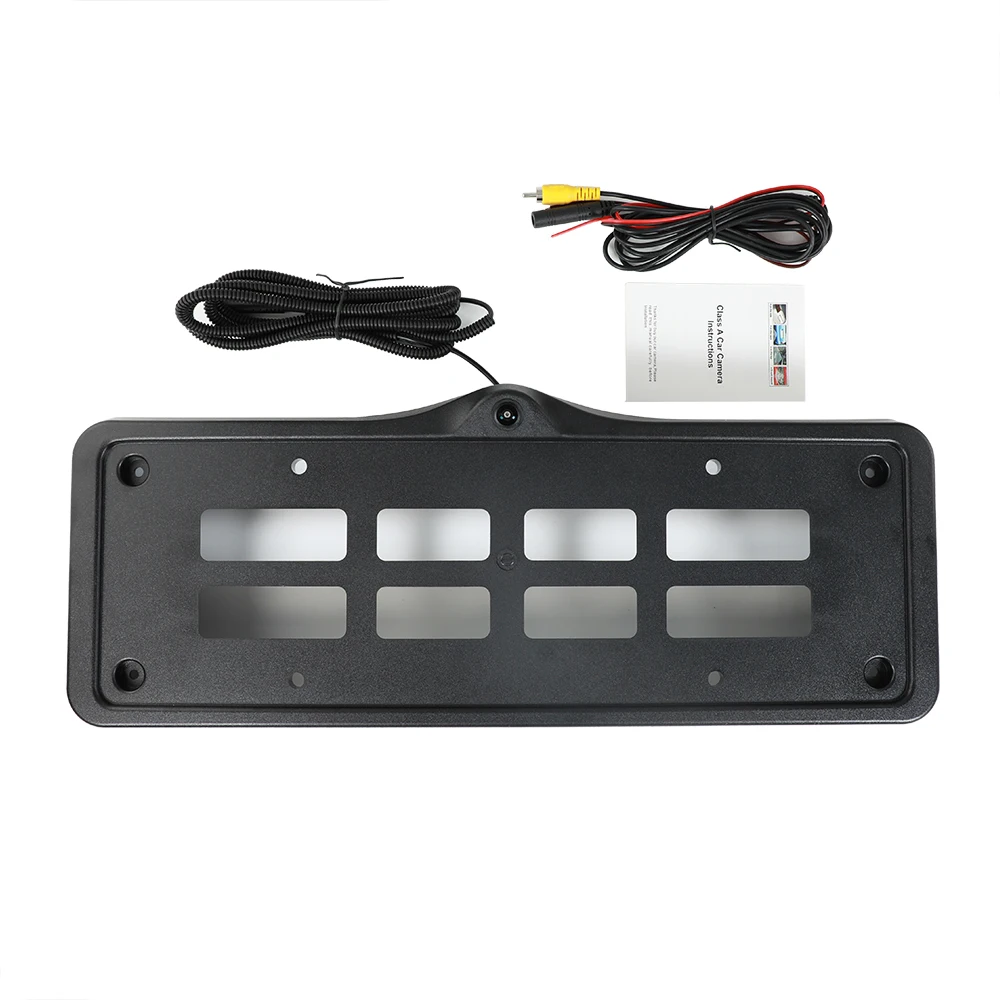 

Рамка для номерного знака с передней камерой OEM для Cadillac XT6 2020, HD, ночное видение, широкоугольный объектив «рыбий глаз» 150° ° Система мониторинга парковки