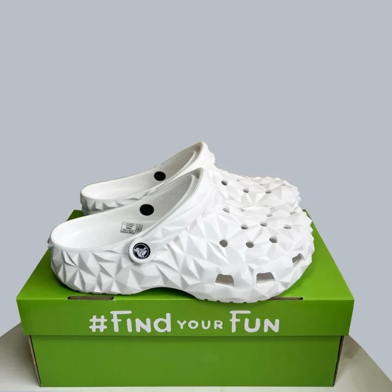 2025  Durian couple hole shoes big men summer classic outdoor wear beach toe breathable women's slippers anti slip