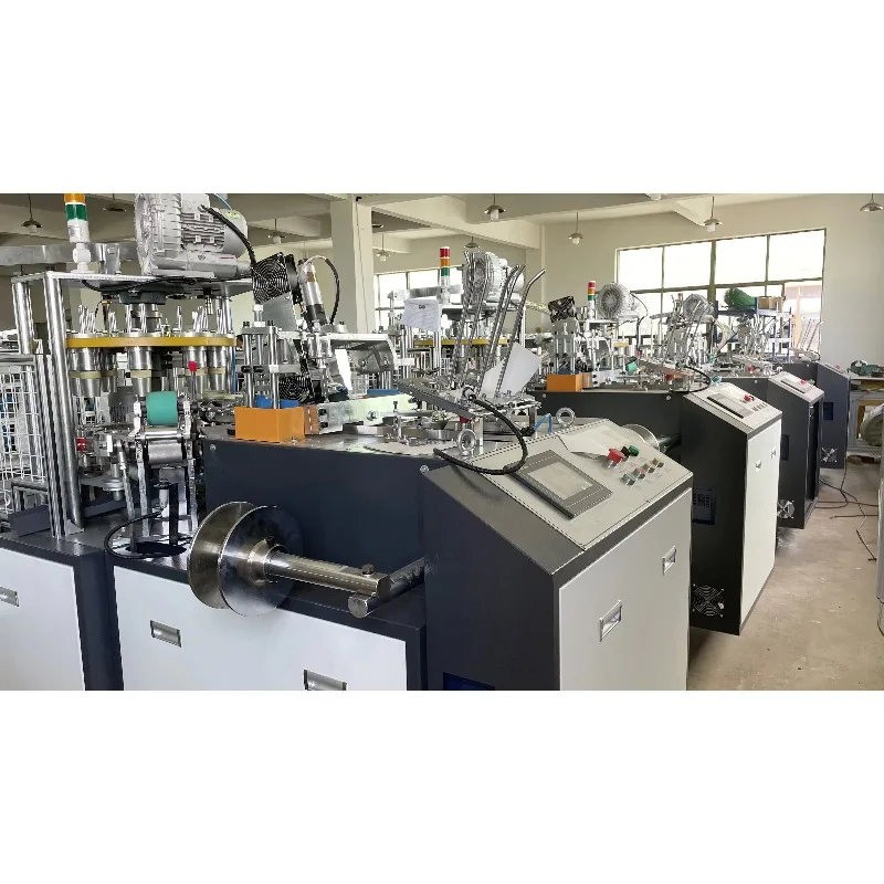 Image 7: Machine entièrement automatique de fabrication de gobelets en carton jetables pour café, machine de fabrication de gobelets en papier jetables de haute qualité