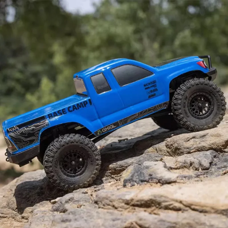 

2.4g Full Scale Remote Axial 1:24 Scx24 Base Camp Small Four Wheel Drive Simulation All Terrain Climbing Off Road Pickup Model