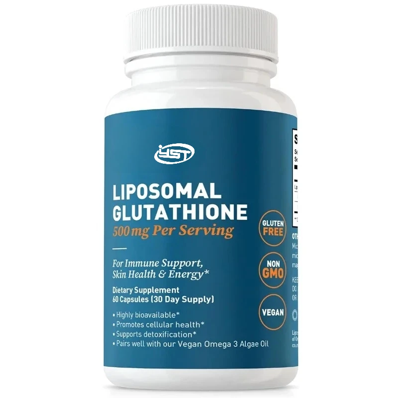 

Liposomal Glutathione - Supports Energy, Skin, and Immune - Vegetarian, Gluten Free， 60 Capsules