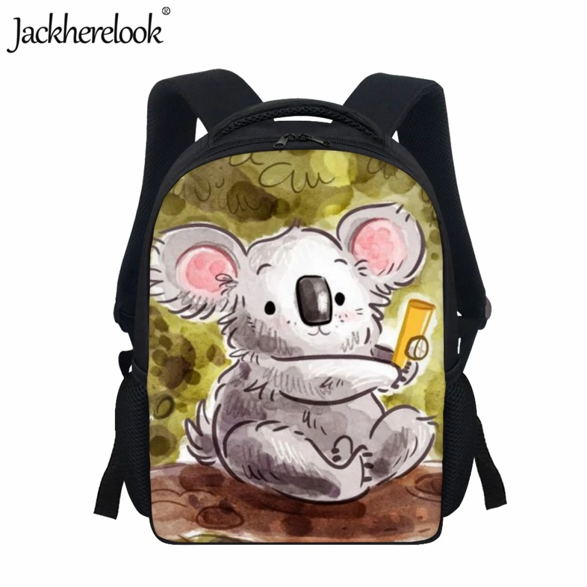 

Jackherelook Kindergarten Kids School Bag Cute New Koala Baby Print Design Child Book Bags Pupils Boys Girls Travel Backpack