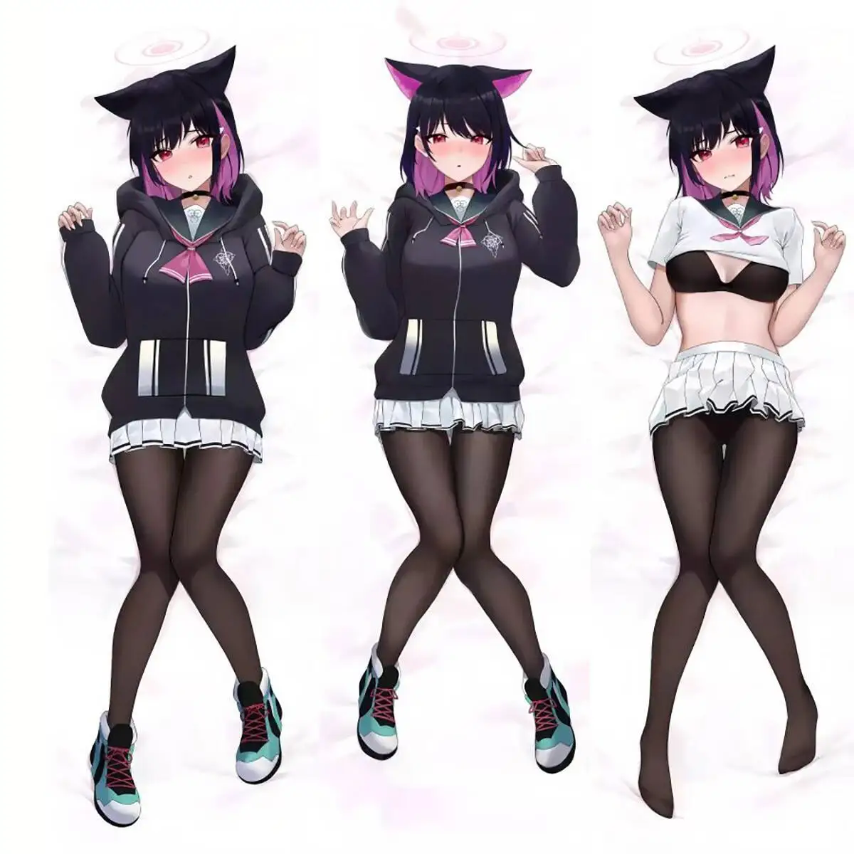 

Двусторонний чехол для подушки в стиле аниме 2025 года, оригинальный Tsukatsuki Rio Blue Archive, игра для косплея, Dakimakura, шарнирная наволочка для тела, подарок