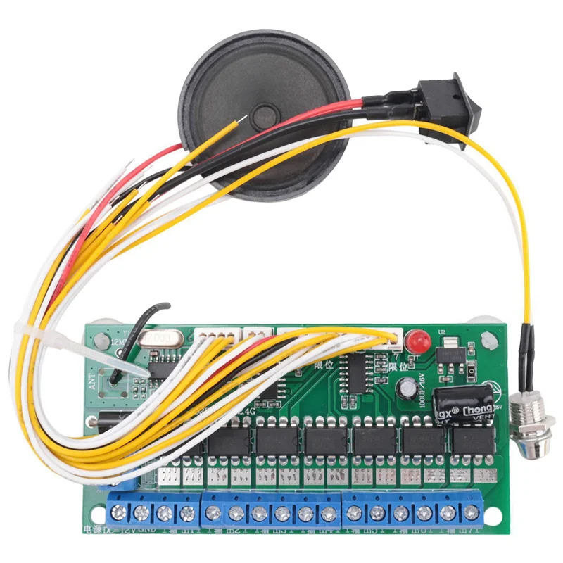 

A63T-2X 16 Channel 2.4G Remote Control Transmitter + Receiver Board Control Panel 12V Controller DIY For RC Car/Ship