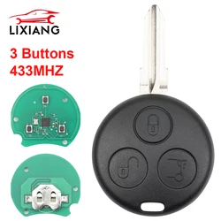 LIXIANG 433.92Mhz Remote Car Key for Mercedes-Benz Smart 1998-2006 Fortwo Passion Roadster City Coupe Crossblade Cabrio