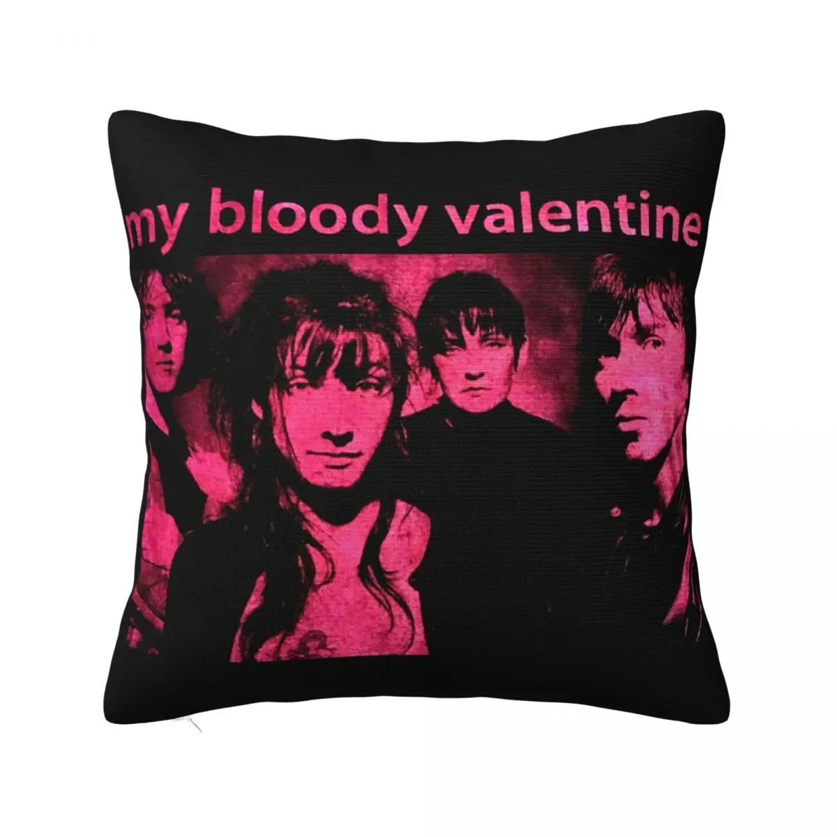 My Bloody Valentine Band Reprint Vintage Black 23 Unisex T- K52 Novelty More Size Funny Comfortable Pillow Case