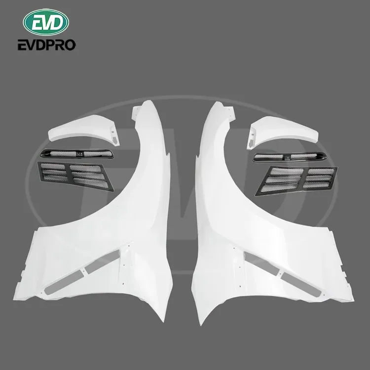 

HALF CARBON FIBER FRONT FENDER for 2008-2019 NISSAN GTR R35 WIDE FRONT FENDER TOP SECRET STYLE ( +20MM ONLY for TS BUMPER)