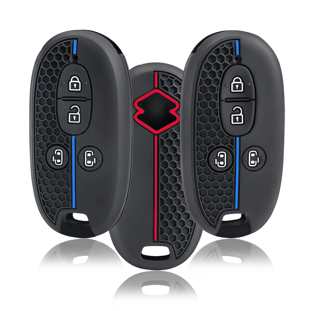 Funda protectora para llave de coche Suzuki Wagon R Every Hustler Palette Solio Alto Lapin Spacia