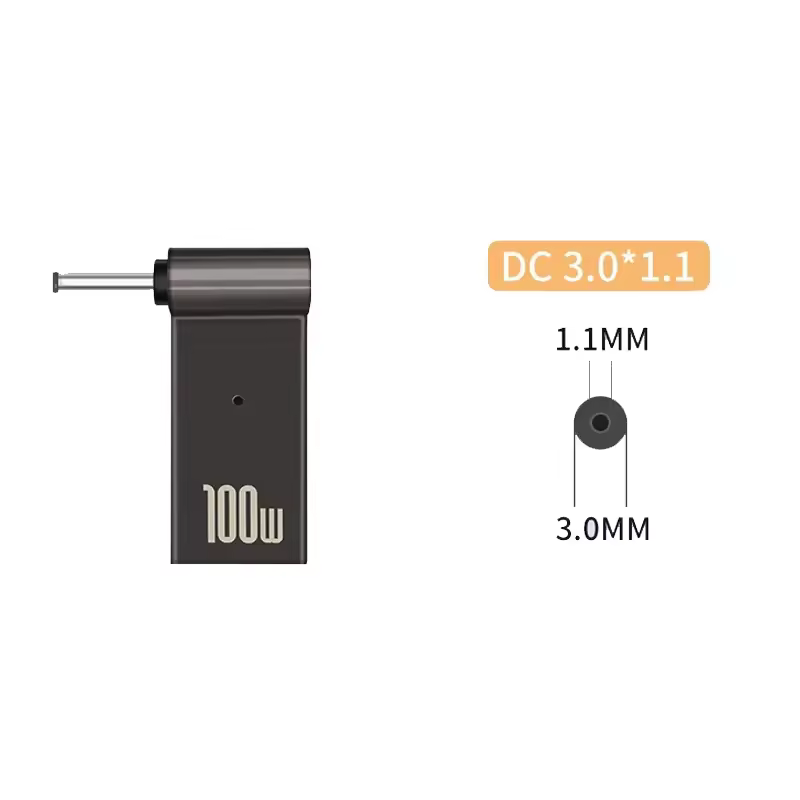 100W USB 타입 C 고속 충전 어댑터 이미지