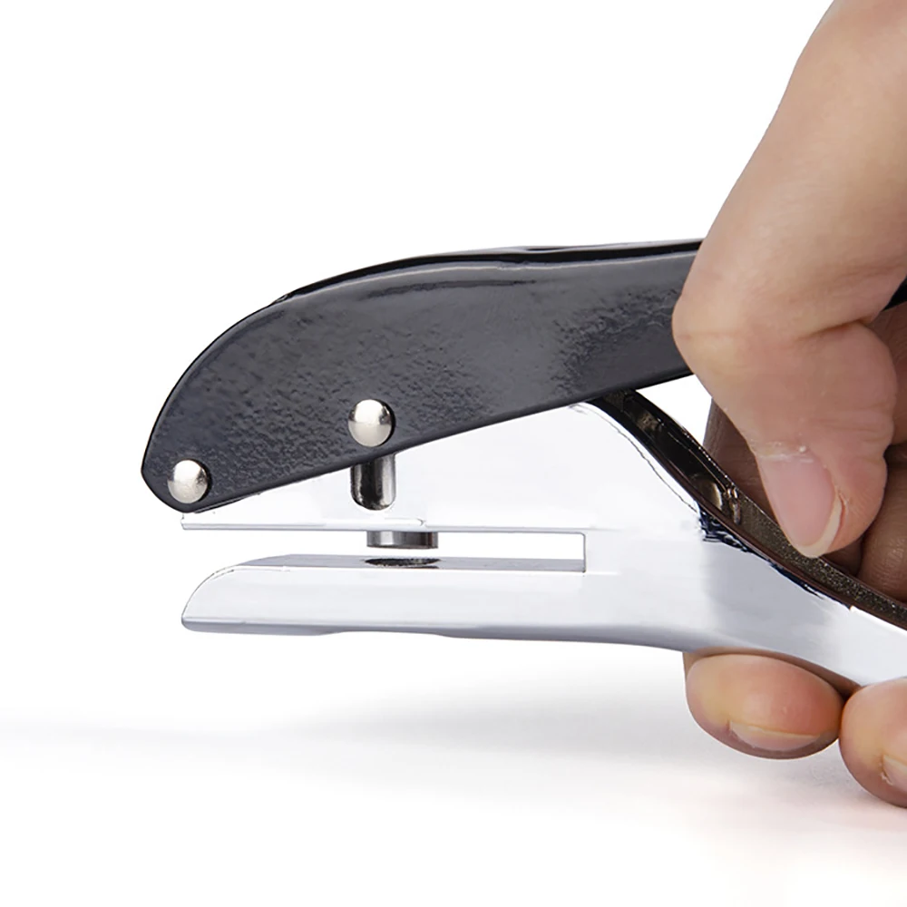 

3/6/8mm Paper Hole Punch Heavy Duty, Handheld Punch Hole Plier, Punch Cutter for Card Cardstock Laminator Photocard Scrapbooking
