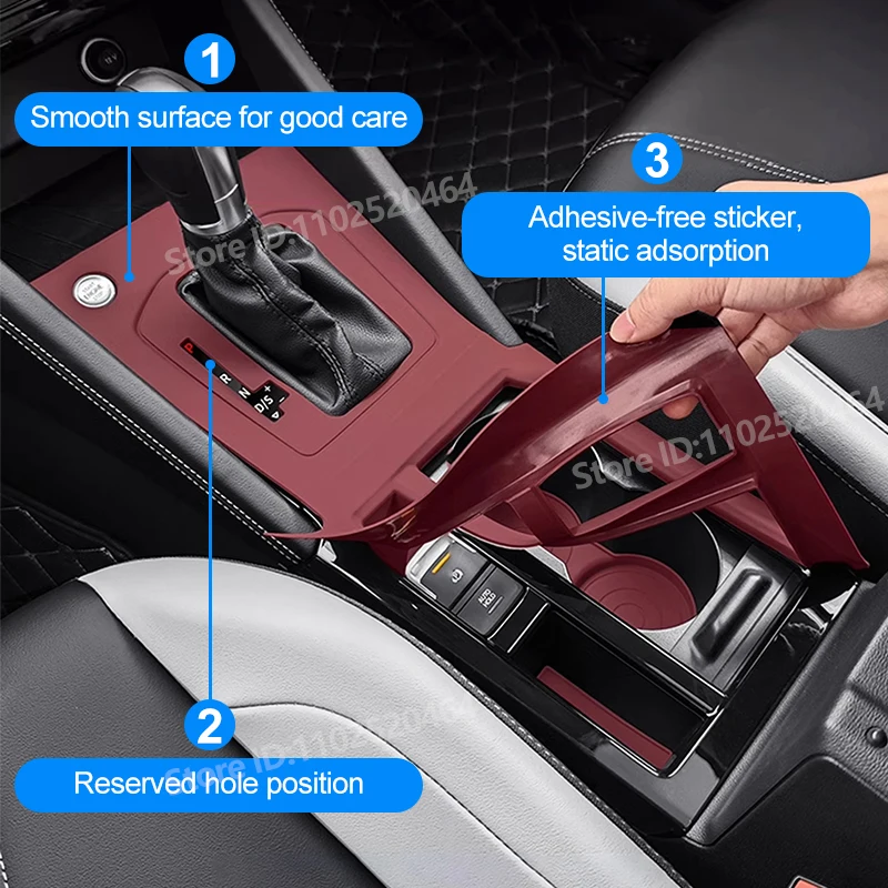 Dla Volkswagen Jetta VS5 VS7 2023 2024 2025 Samochodowa podkładka ochronna panelu zmiany biegów Silikonowa osłona podnoszenia szyby — zdjęcie 4