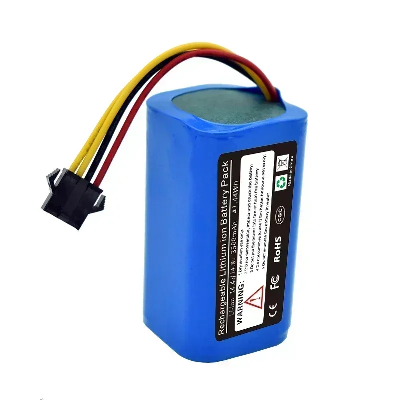 2025 nueva batería Original de 14,4 V/14,8 V 3500mAh para robot aspirador Redmond RV-R270 RV-R450 Kassel SQ-1020 TB33 FM-R370