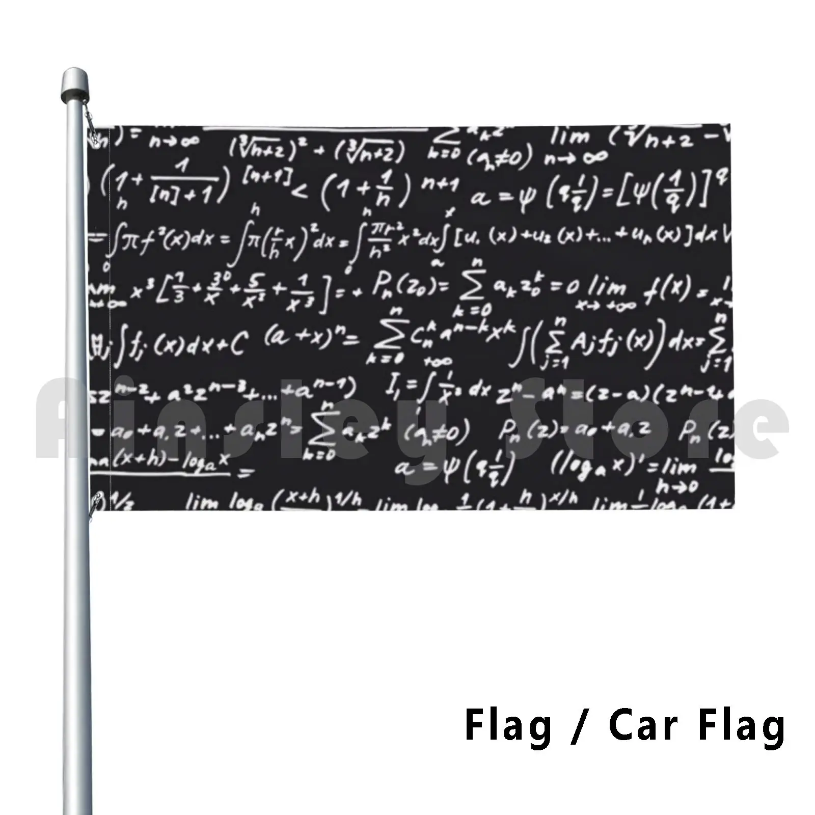 Funny Maths Outdoor Decor Flag Car Flag 1226 Funny Math Geek Science Nerd Mathematics Humor Maths