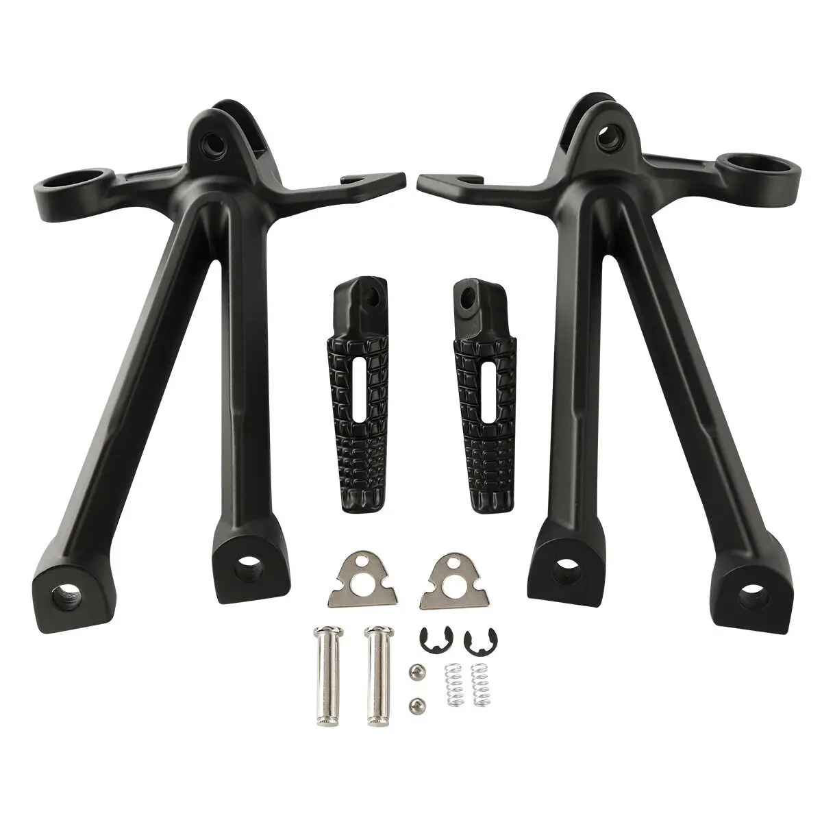 Rear Footrest Foot Pegs Bracket Set For Suzuki GSXR 1000 2007-2008 Motorcycle Accessories