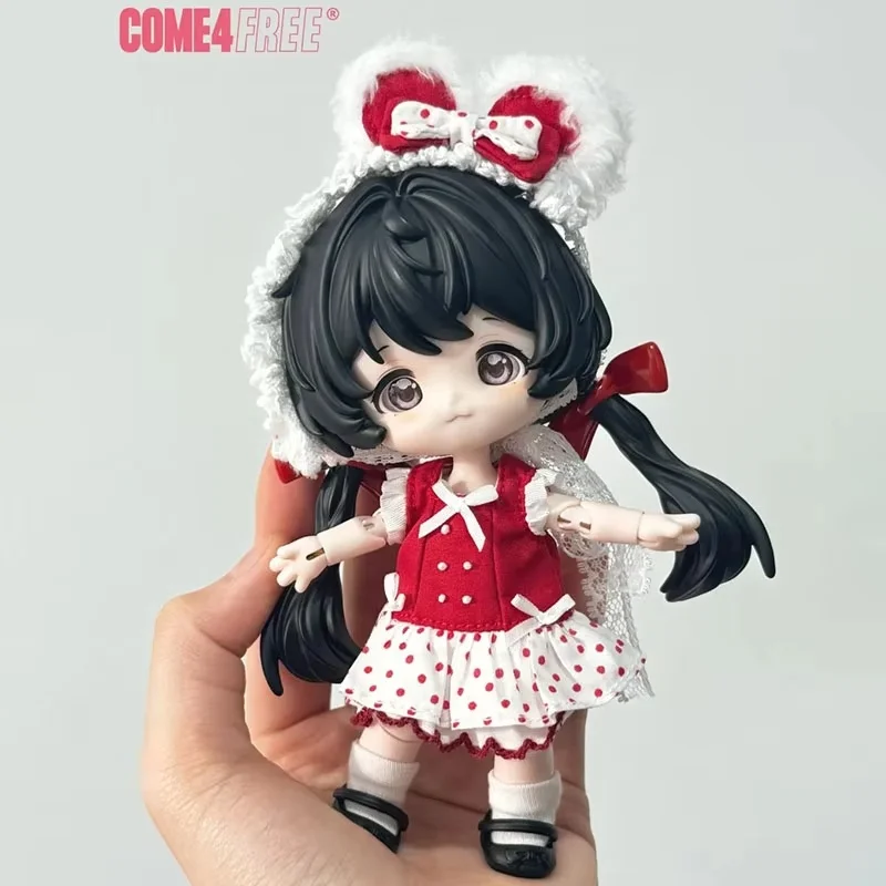 

COME4FREE Milk Cake Dream Puff Series слепая коробка 12 минут замена мобильной куклы BJD кукла орнамент аутентичный