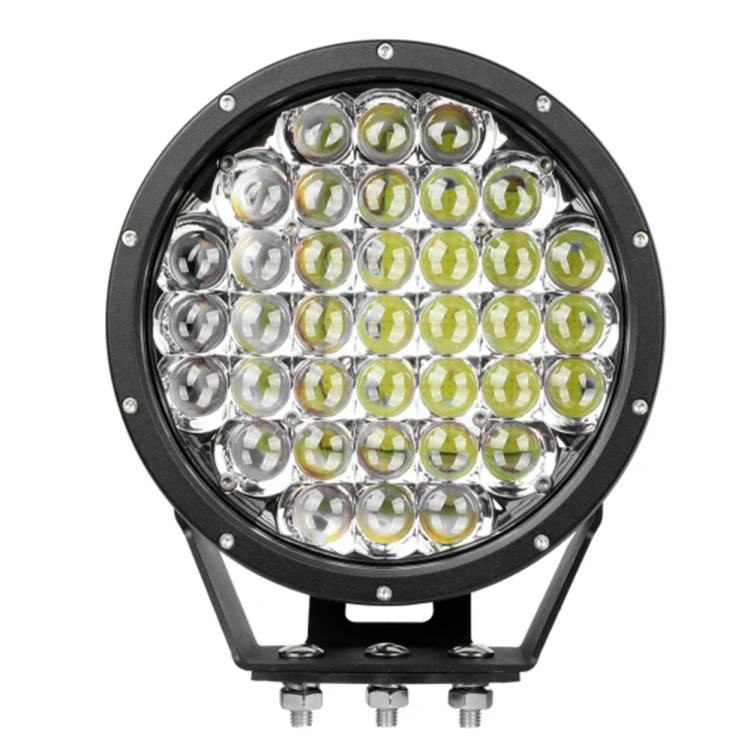 Hot Sale led offroad driving lights spot lights for cars led 9 Inch 370W  Round Driving Lights For Car SUV Truck Motorcycle