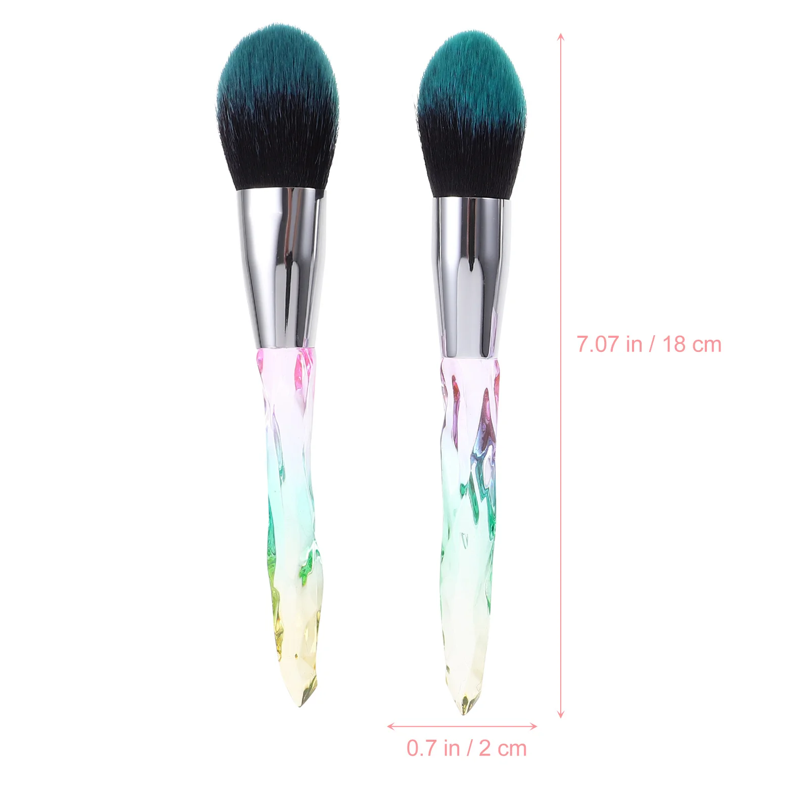 Ensemble de pinceaux cosmétiques en Fiber douce et Dense, outils de maquillage professionnels, fond de teint Durable, Blush, ombre à paupières, Kit de beauté, 10 pièces