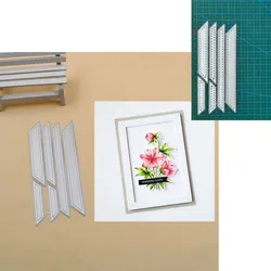 Photo frame Metal Cutting Dies Mold Scrapbooking Decoration Paper Cards Craft Knife Mould Blade Punch Template Embossing Stencil