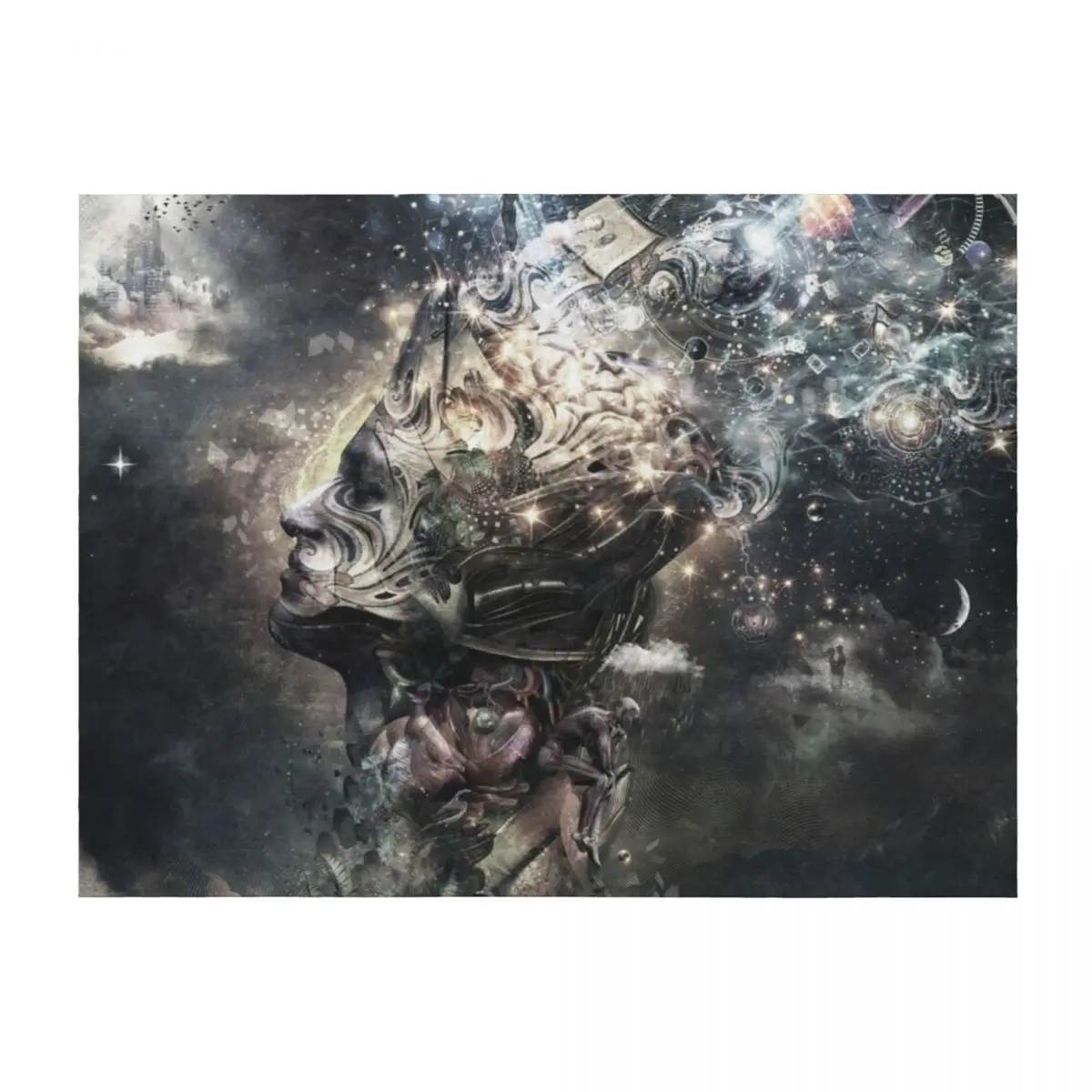 

Coma Throw Blanket Warm sofa bed Decoratives Personalized Gift Blankets