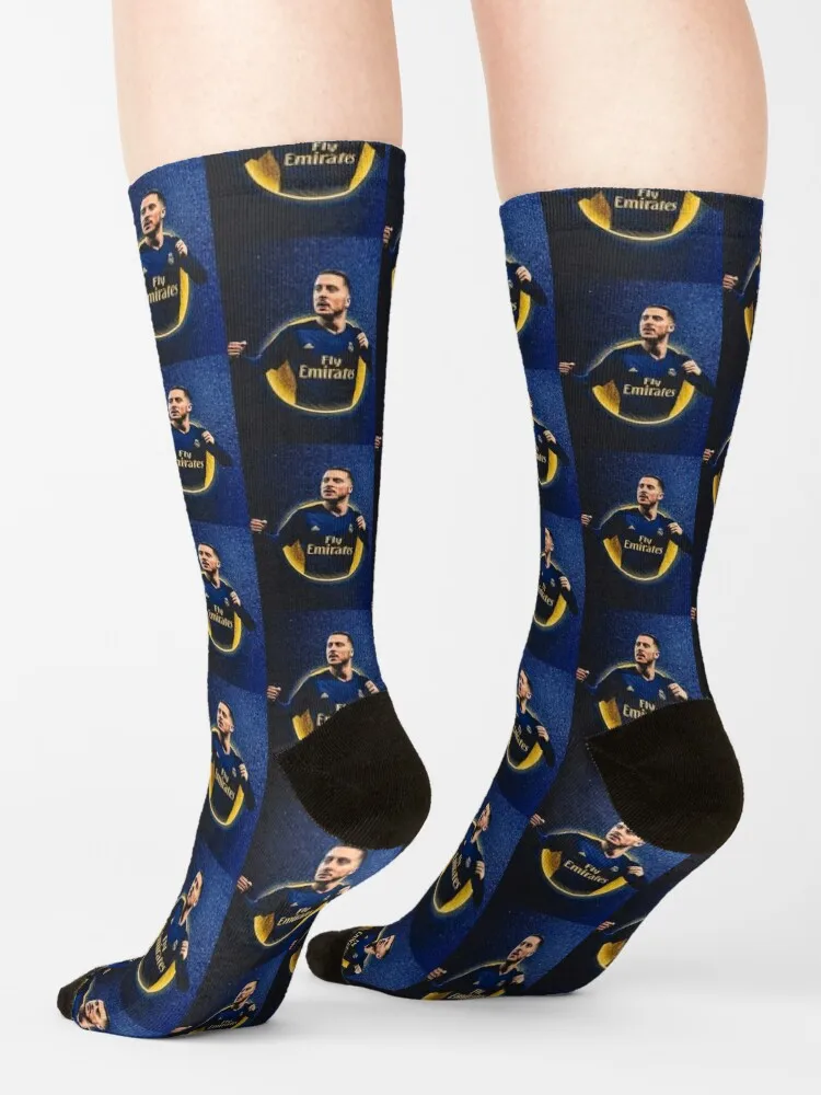 Eden Hazard Socks cycling with print Men Socks Luxury Brand Women's