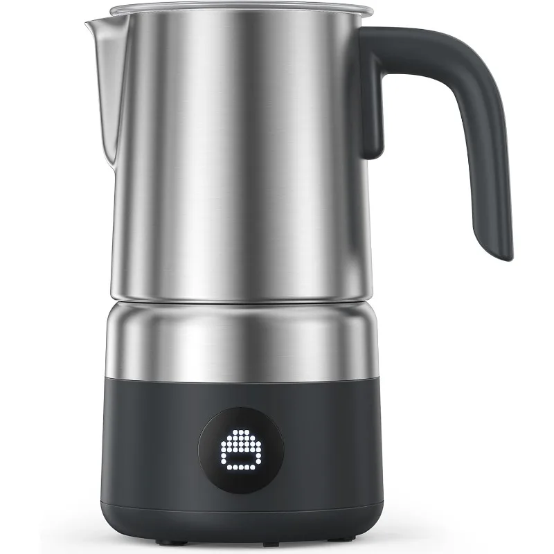 

Вспениватель молока и пароварка [обновленный], универсальный съемный вспениватель кофе мощностью 600 Вт, автоматический прибор для приготовления теплых и холодных пены,