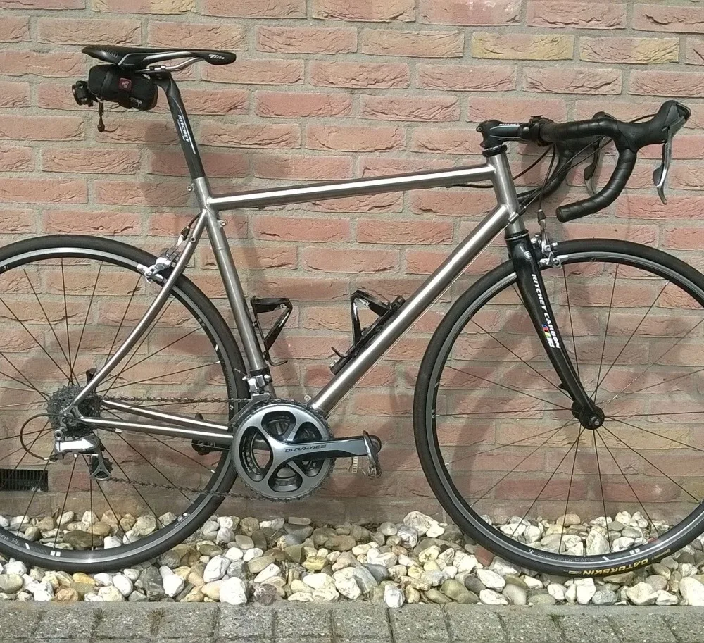 XACD Custom 29 In Disc Brake Titanium Road Bike Frame With Detachable Design-XACD Ti Bicycle Frame