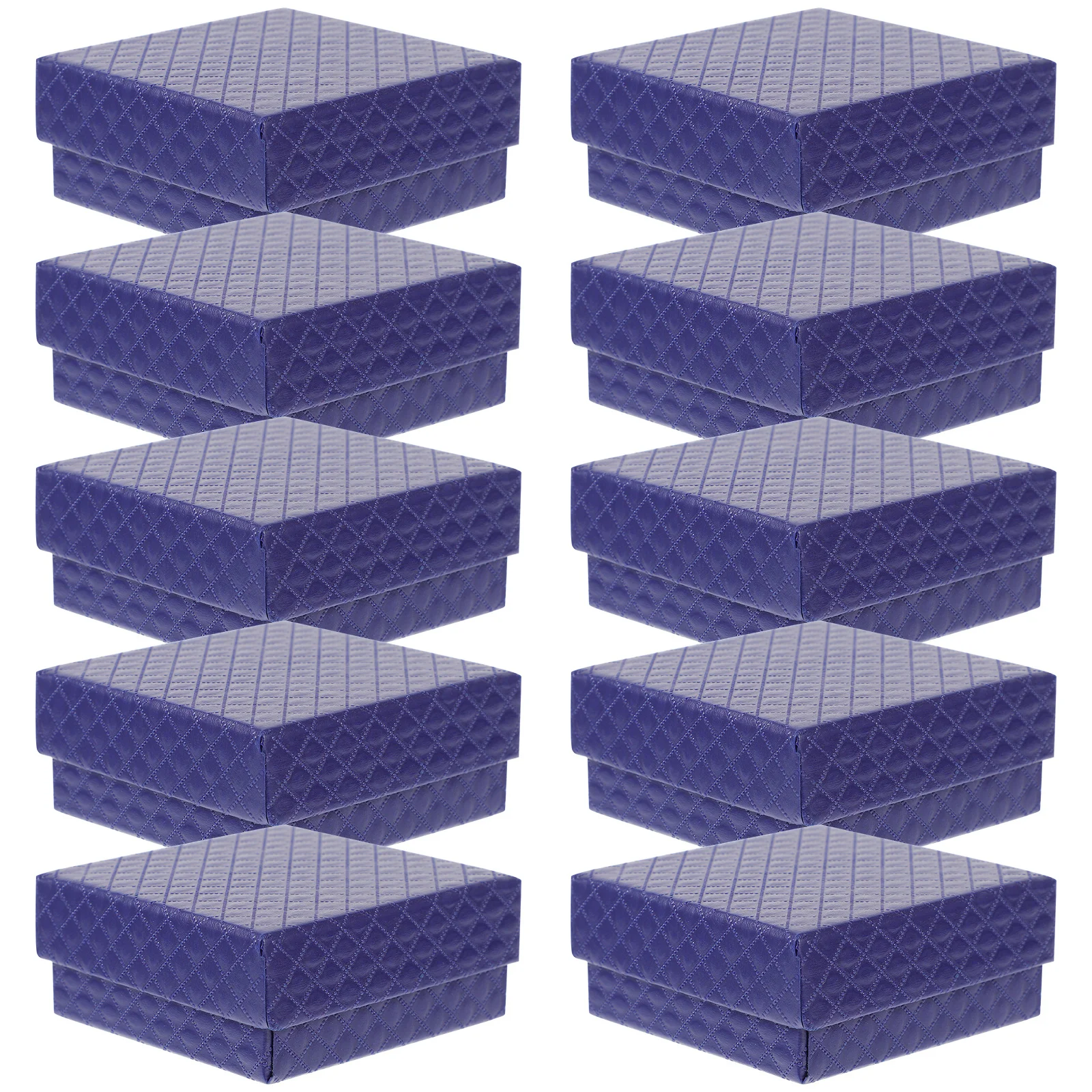 

10 шт., тканевые шкатулки для драгоценностей, устойчивый к царапинам органайзер для колец, ожерелья, браслета, подарочный чехол для ювелирных изделий, набор подарочных коробок