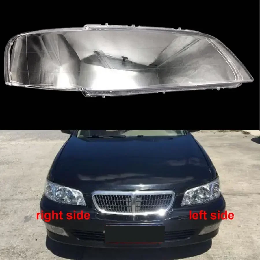 

For Nissan Bluebird 3th Generation 2000-2003 Front Headlight Shell Headlamp Transparent Lampshade Cover Lens Plexiglass