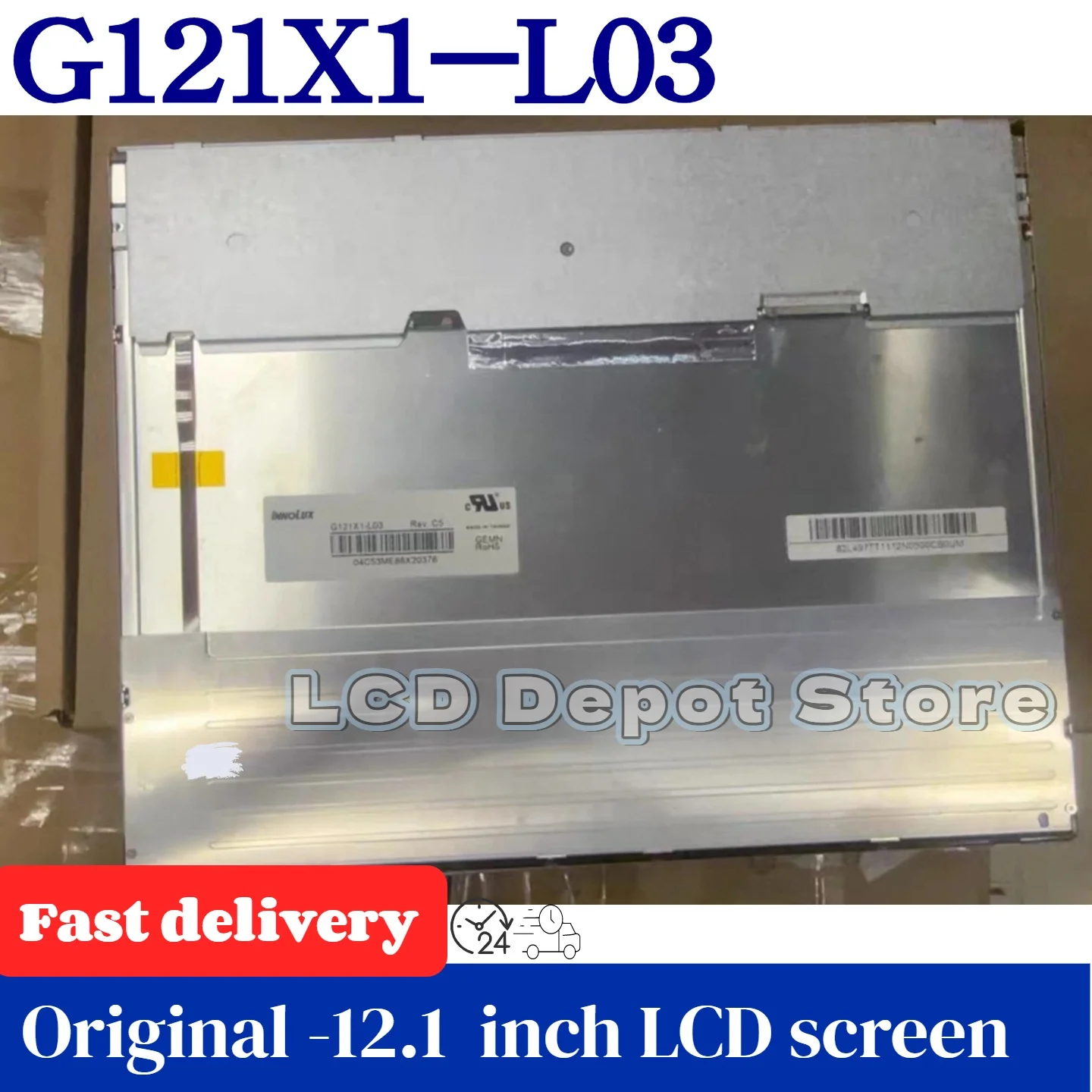 

G121X1-L03 Оригинальный новый ЖК-дисплейный модуль 12,1 дюйма, класс А, быстрая доставка