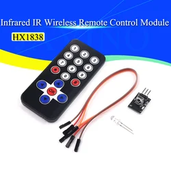 1Lot Infrared IR Wireless Remote Control Module Kits DIY Kit HX1838 For Arduino Raspberry Pi