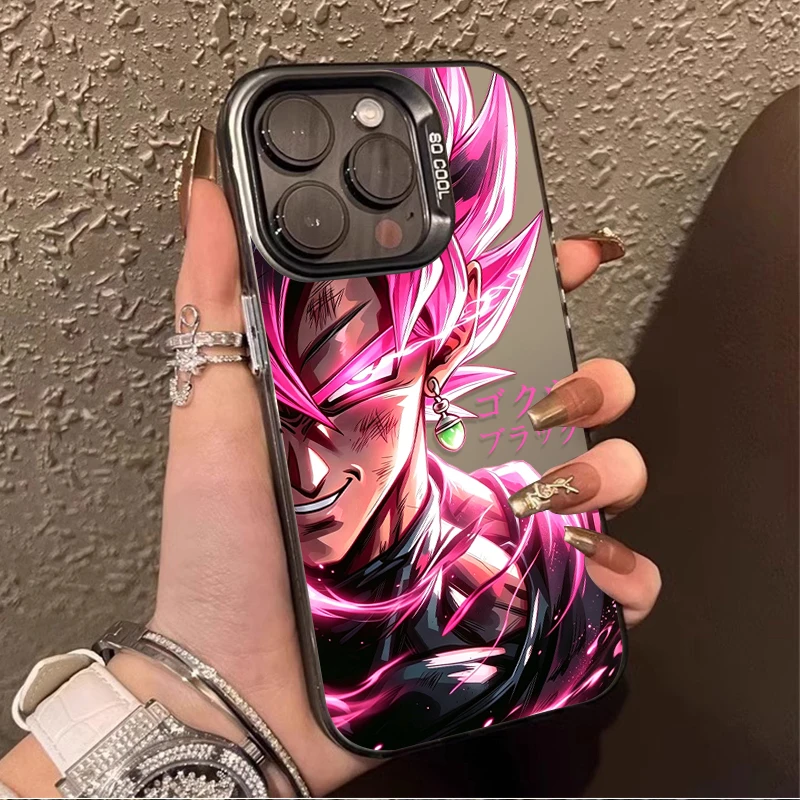 Funda GOHAN GOKU BLACK VEGETA PICCOLO CELL FRIEZA para iPhone 12 17 Air Pro Max 16 15 11 14 13 Pro Max XS X XR Plus 8 7 SE 2020