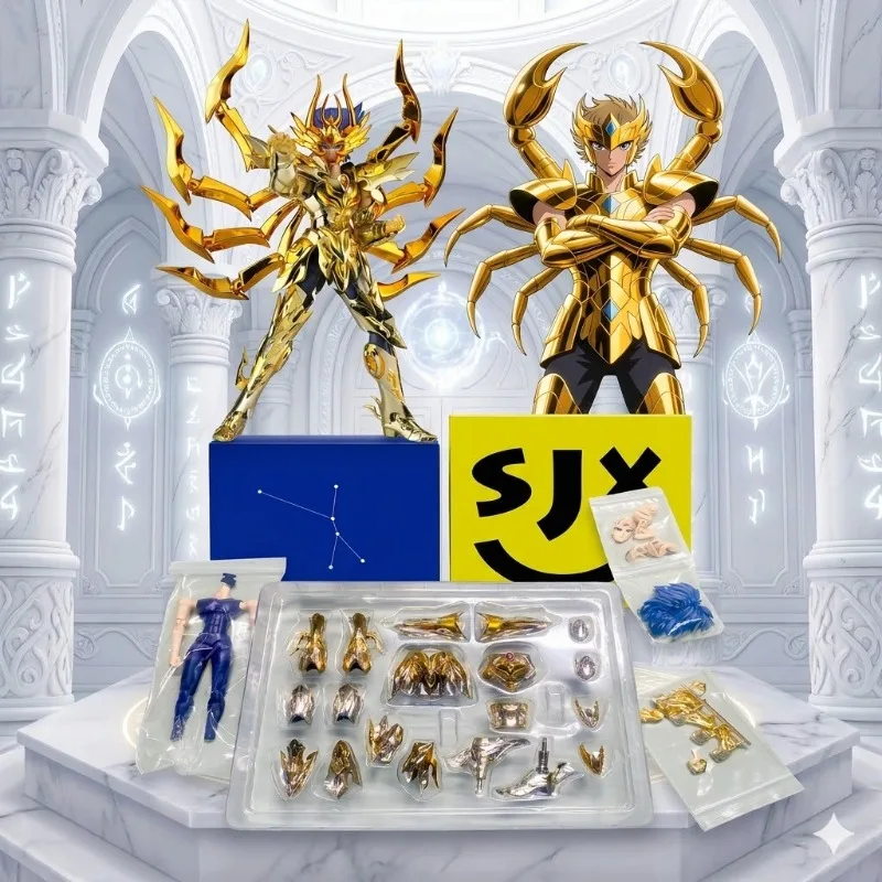 

[9-Hour Shipping]GTSaintSeiyaMetal ArmorMythClothEX Cancer Deathmask/Death Mask SOG/Soul ofGodGoldKnightsofTheZodiacActionFigure