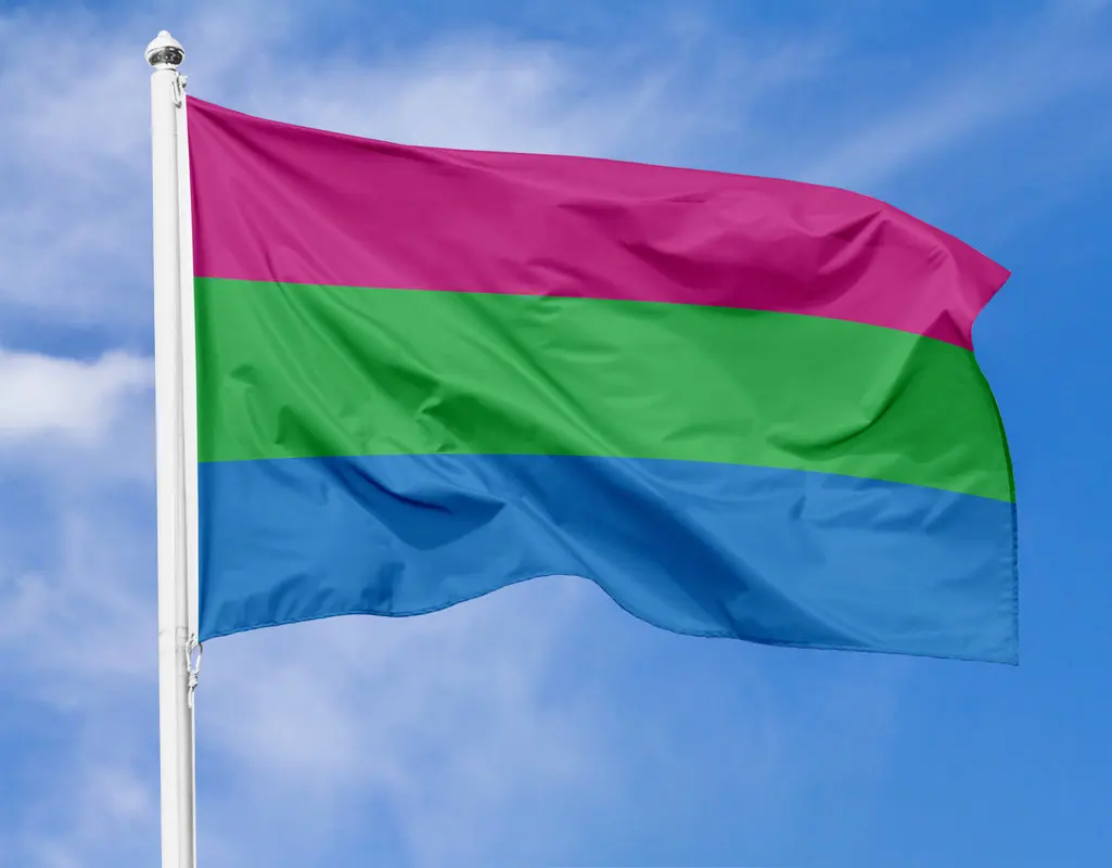 Полиэстер ЛГБТ Флаг Гордости 90x150 см полиэстер Радужный Флаг для украшения