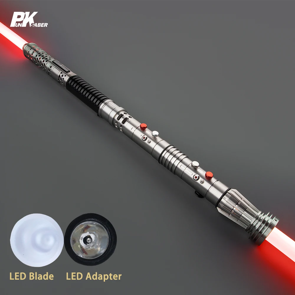 PunkSaber Lightsaber Neopixel Jedi Laser Sword Heavy Dueling Sensitive Smooth Infinite Changing Hitting Sound Light Saber Toys