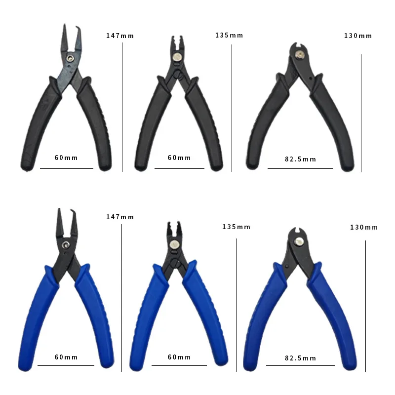 

PVC handle steel hook pliers jewellery positioning pliers household pointed pliers line repair pliers diy hardware tools