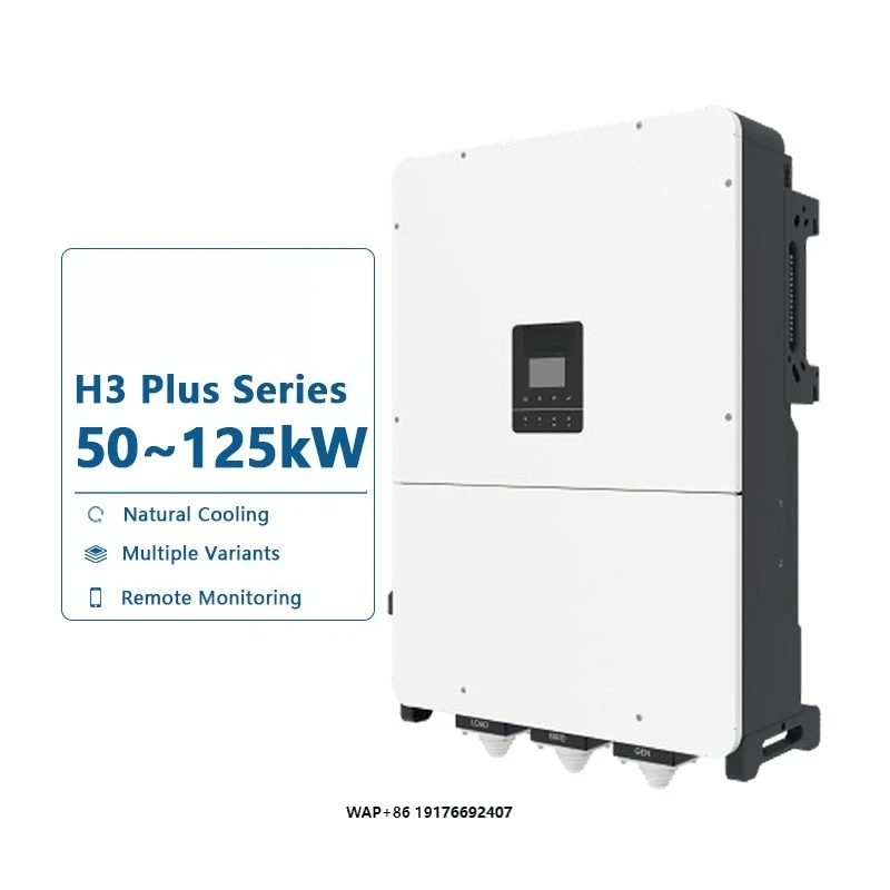 fox Inverter 50kw 60kw 75kw 80kw 120kw fox ess Hybrid Inverter Three Phase 100kw Solar Power Inverter Ip65