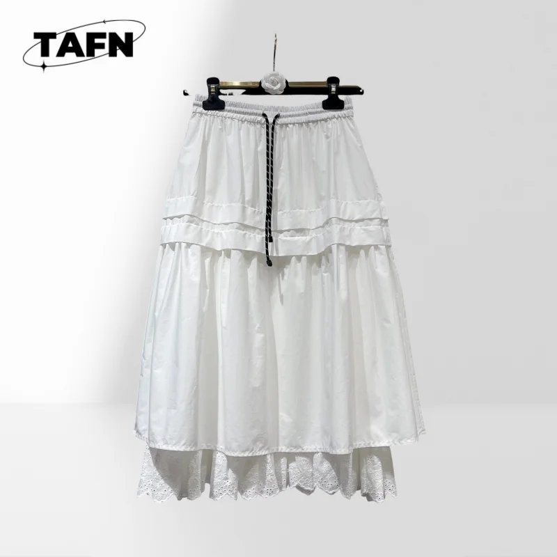 

Модная женская юбка миди из мягкой ткани, повседневная, простого дизайна BA1239