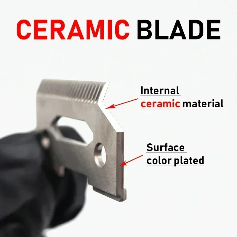 Replacement Movable Ceramic Blades for MADESHOW M10 M5f KM2296 Professional Clipper Trimmer Hair Cutting Machine Head Cutters