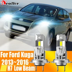 2pcs High Power H7 Led Headlight Canbus No Error H18 Car Bulb 6000K White Light Moto Diode Lamp 12v 55w For Ford Kuga 2013~2016